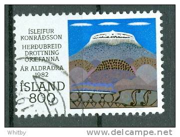 Iceland 1982 800a Mount Herdubreid #562 - Usados