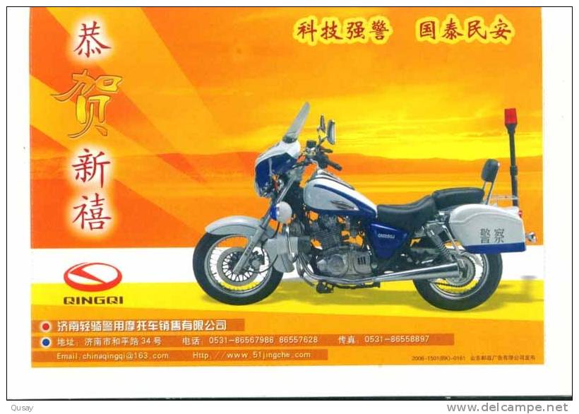 Motorbike    ,   Prepaid Card  , Postal Stationery - Motorbikes