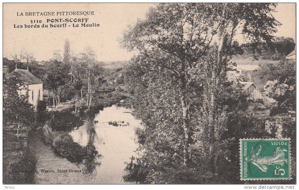 LA BRETAGNE PITTORESQUE - PONT SCORFF - LES BORDS DU SCORFF - LE MOULIN - Pont Scorff