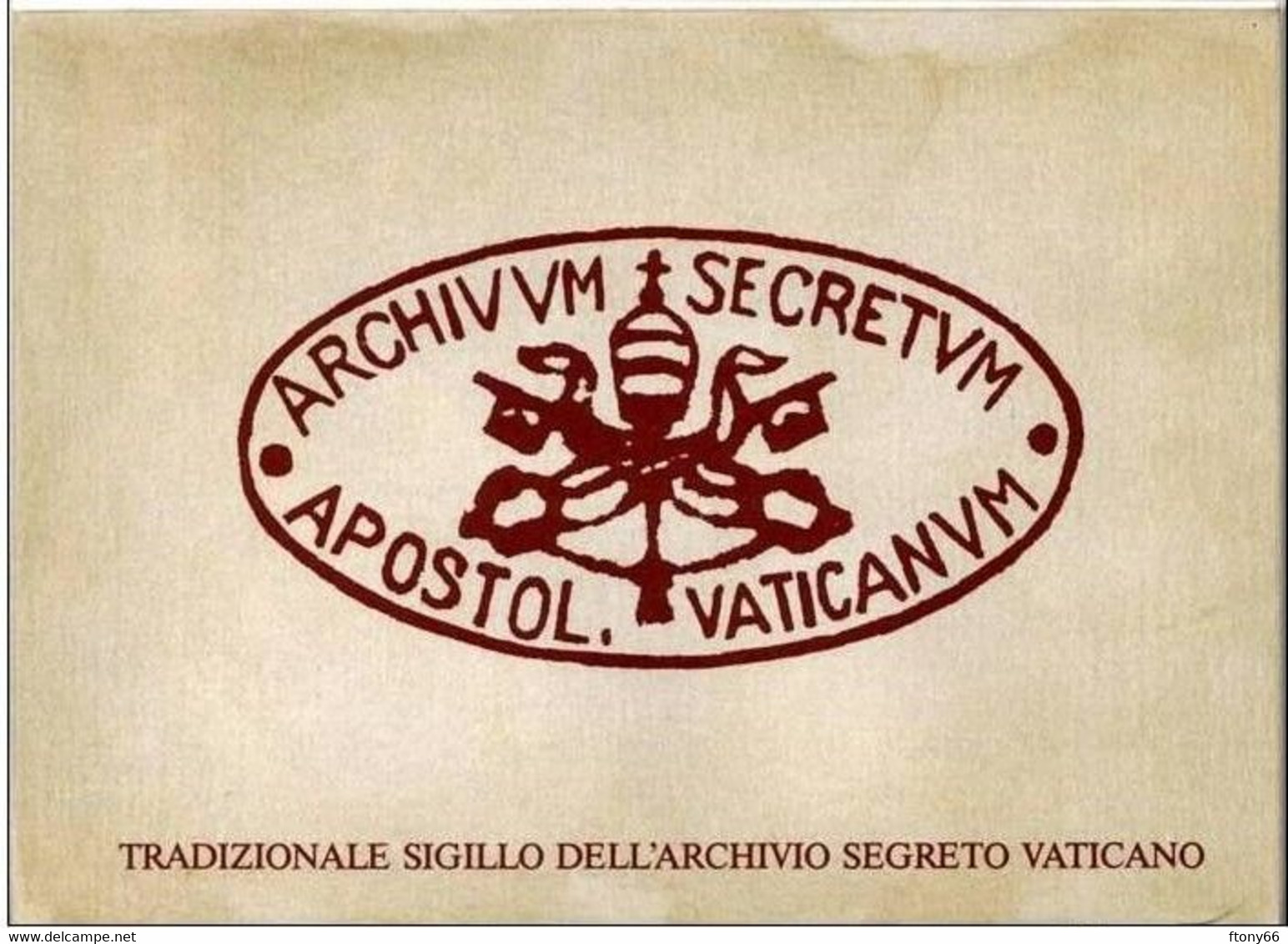 1984 Vaticano KIT Nr. 5 Cartoline Postali Lire 400 Archivio Segreto Vaticano - Nuove/New - Entiers Postaux