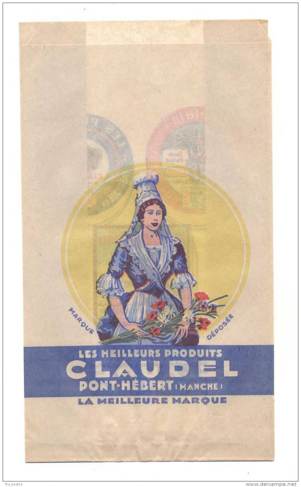 Sac Papier Publicitaire -     Claudel - Cheese