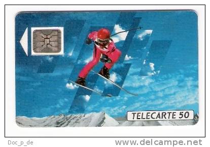 France - F132A - Skieur 1 - SC4an06 - 5 Impact - 12/90 - 1990