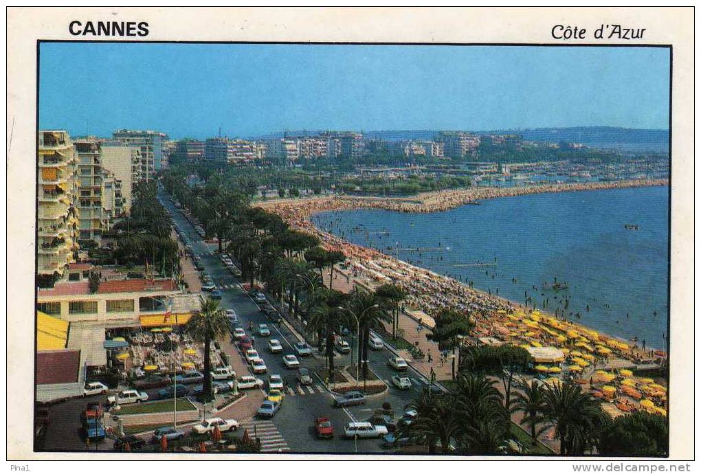 CANNES-COTE D,AZUR-LA CROISETTE ET SES PLAGES - Cannes