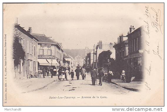 95 SAINT LEU-TAVERNY.AVENUE DE LA GARE  Editeur Lemire - Taverny