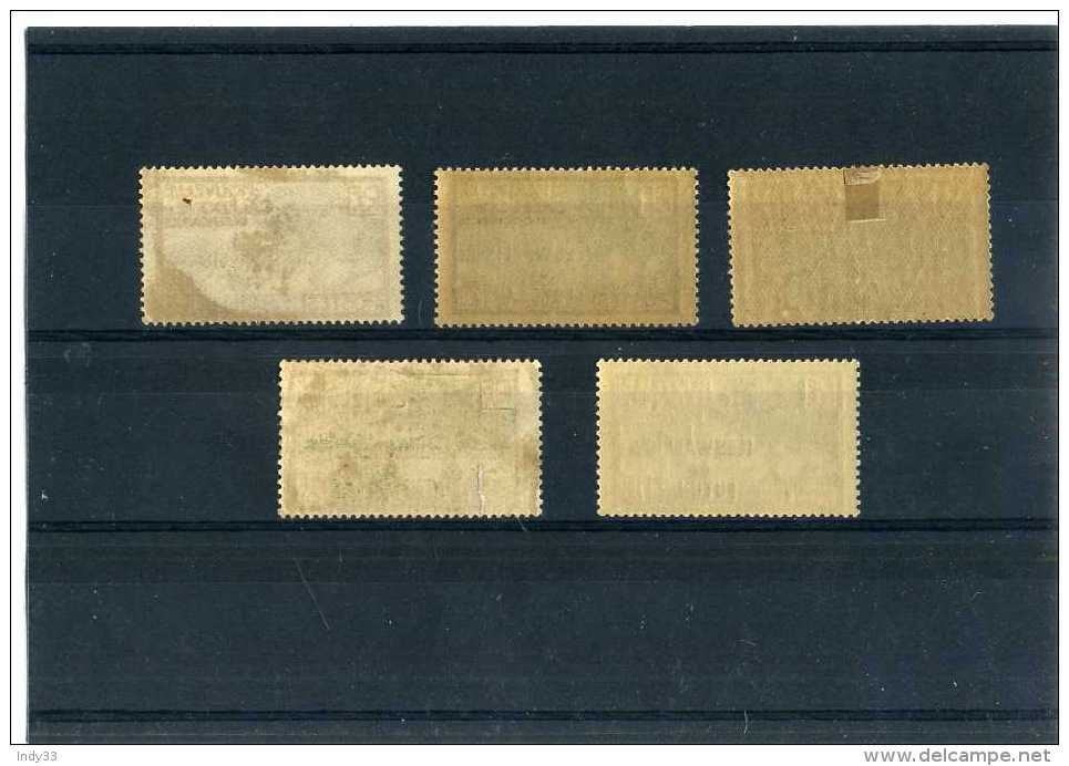 -FRANCE COLONIES  . WALLIS ET FUTUNA 1930/38 . TIMBRES DE NOUVELLES CALEDONIES SURCHARGES - Ungebraucht