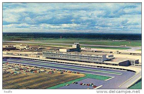 Vintage Antique 1960´s Montreal International Airport Quebec, Canada - Aerodrome