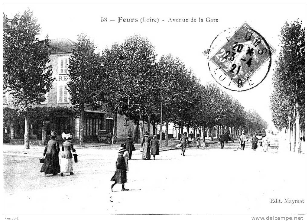 Avenue De La Gare - Feurs