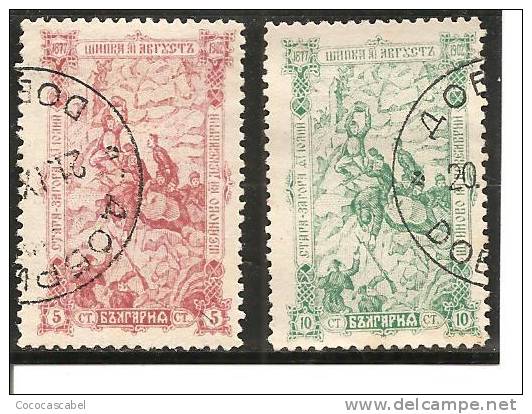 Bulgaria. Nº Yvert  62-63 (usado) (o). - Used Stamps