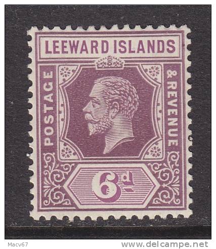 Leeward Islands 75  *  Wmk 4  Script CA - Leeward  Islands