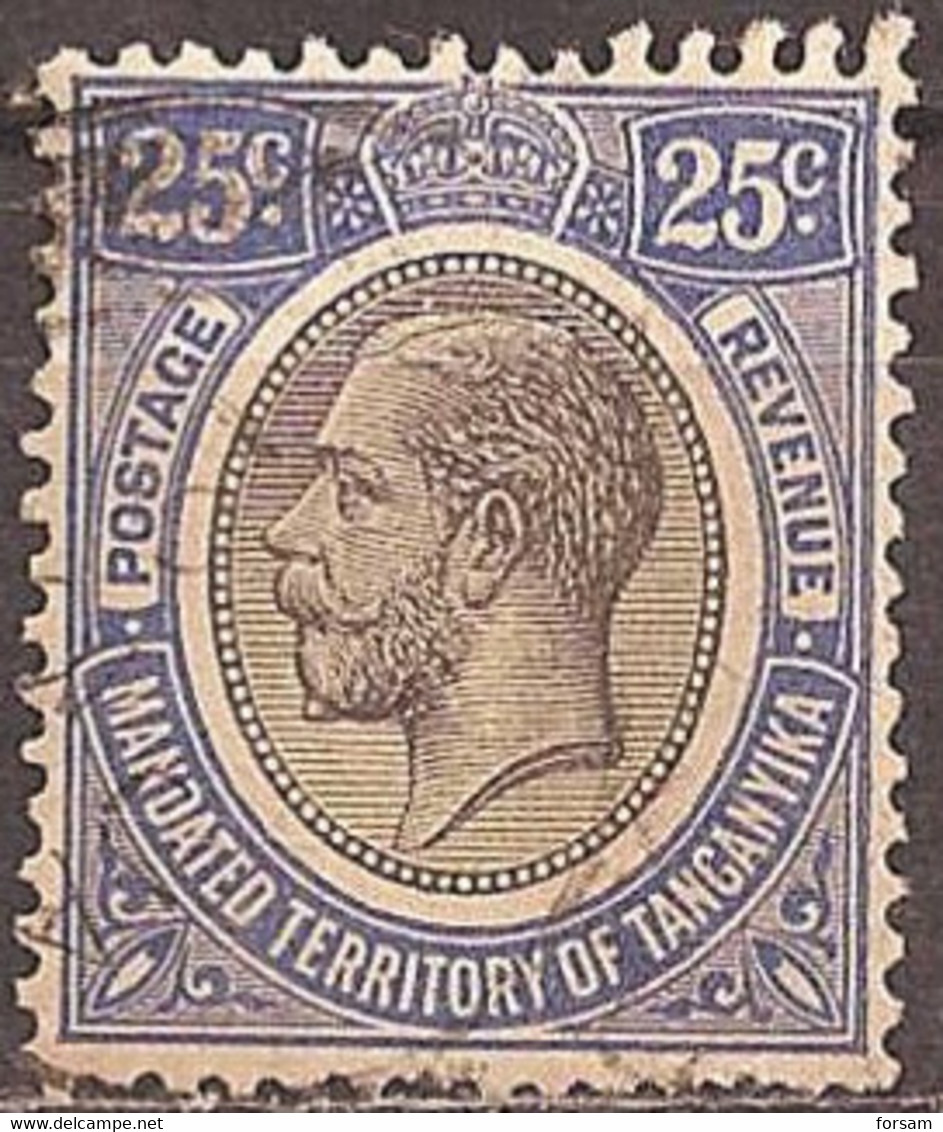 TANGANYIKA..1927..Michel # 86...used. - Tanganyika (...-1932)