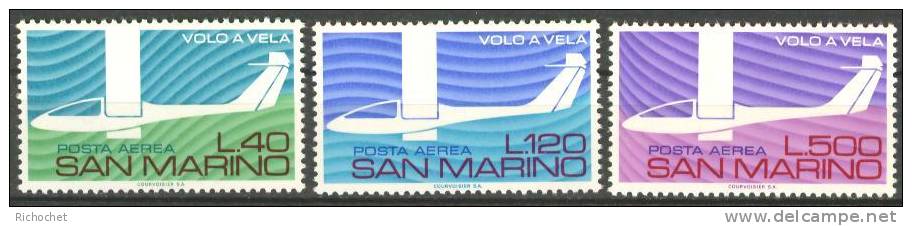 Saint-Marin N° PA 140 à 142 ** - Airmail