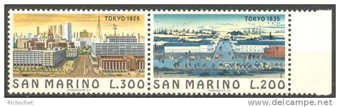 Saint-Marin N° 900 à 901 ** - Unused Stamps