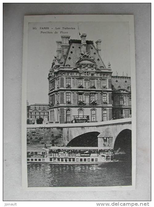 PARIS - Les Tuileries - Pavillon De Flore - La Seine Et Ses Bords