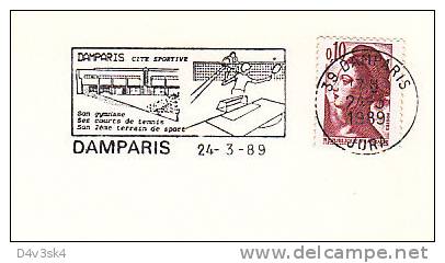 1989 France 39 Jura Damparis Tennis Tenis - Tennis