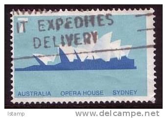 1973 - Australian Architecture 7c OPERA HOUSE Stamp FU - Gebraucht