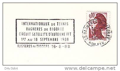 1988 France 65 Hautes Pyrénées Bagneres Bigorre Tennis ATP Tournament Tenis - Tennis