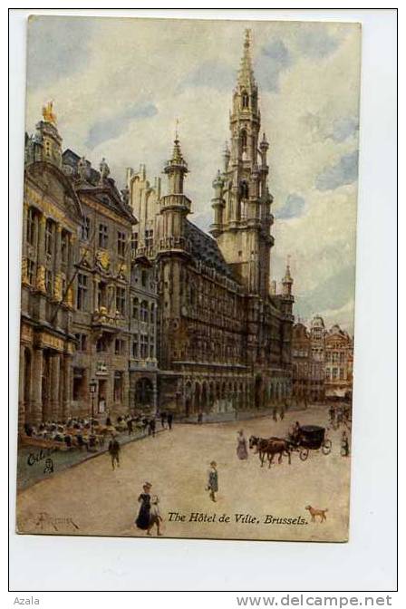 011062  -  A.  FORESTIER   -  BRUXELLES   BRUSSELS  Hôtel De Ville - Andere & Zonder Classificatie