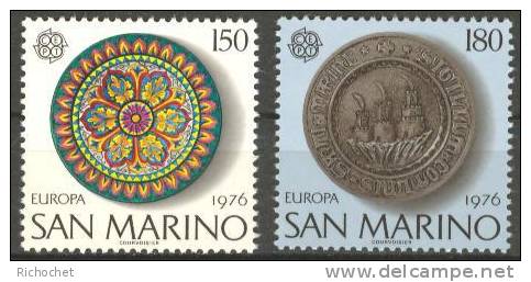 Saint-Marin N° 923 à 924 ** - Unused Stamps