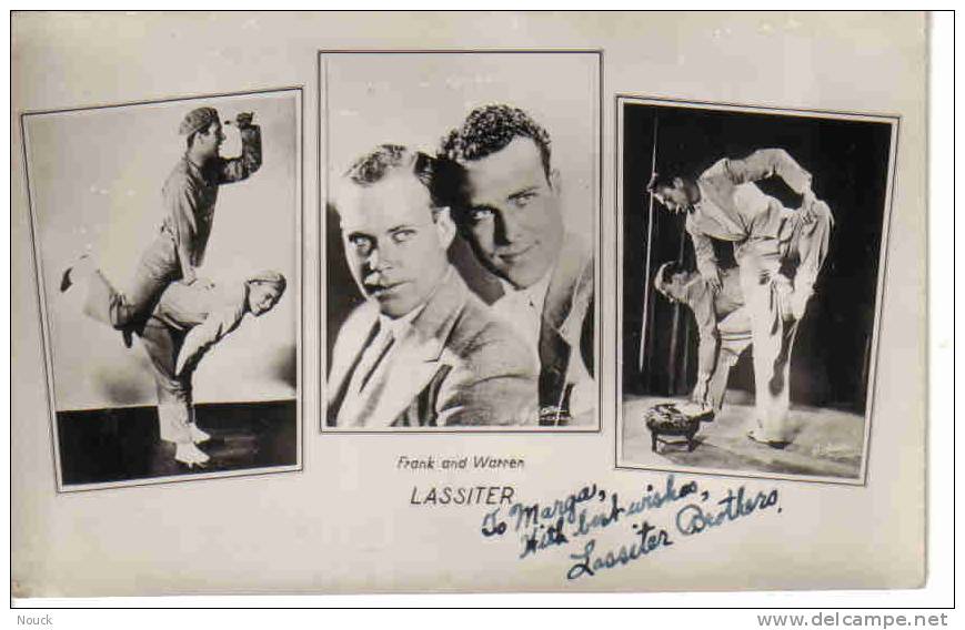 Frank And Warren LASSITER : Avec Autographe - Mit Autogramm - Cabaret