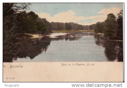BELGIQUE : = 1900:BRUXELLES-Bois De La Cambre. Le Lac.Couleur,non écrite. - Parks, Gärten