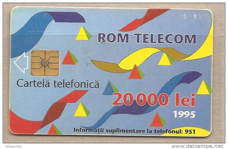 Romania - Scheda Telefonica Da 20.000 Lei - 1995 - Rumania