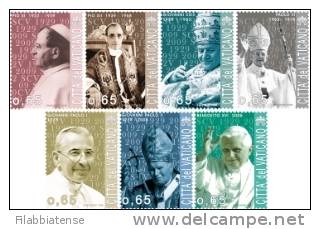 2009 - 1495/01 Pontefici   ++++++++ - Unused Stamps