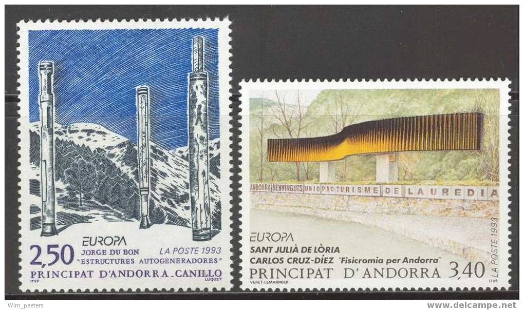 Europa CEPT 1993: Frans Andorra / Andorre Francais ** - 1993