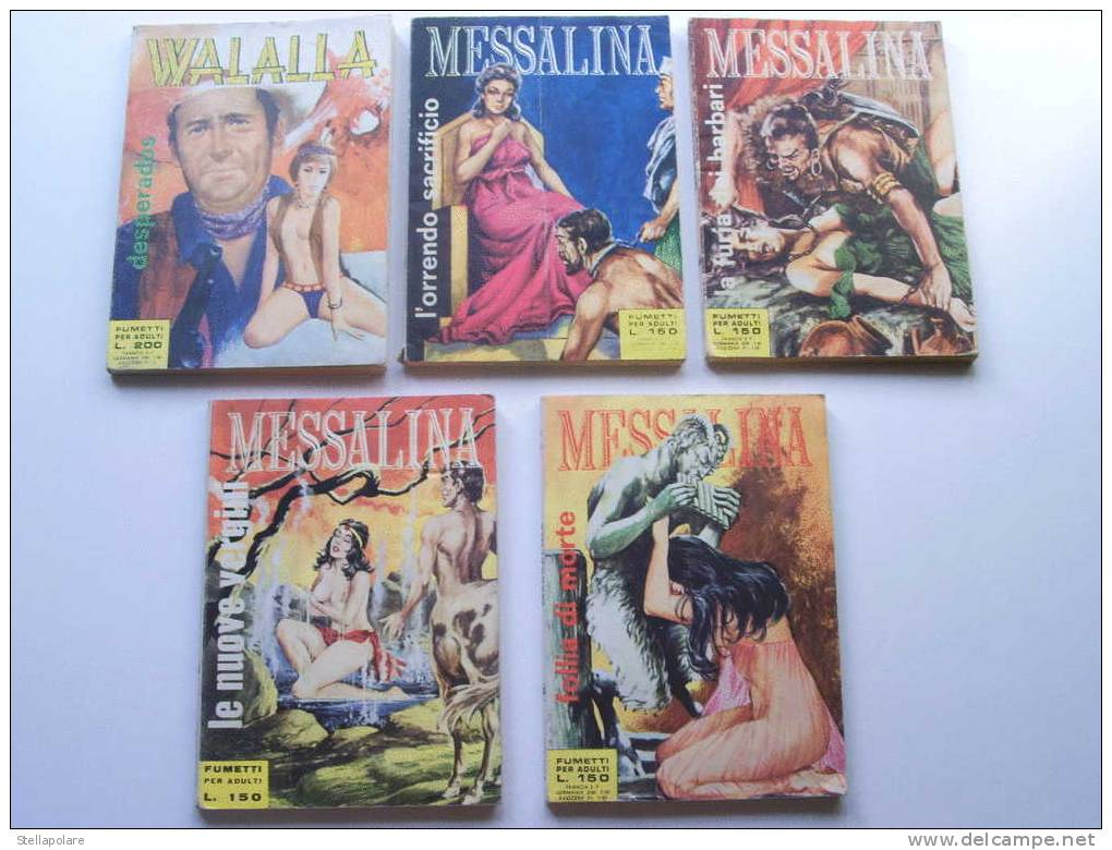 Lotto MESSALINA 5 NUMERI - Comics 1930-50