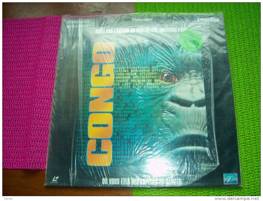 LASERDISC  CDV   °°°   CONGO OU VOUS ETES DES ESPECES EN DANGER - Andere Formaten