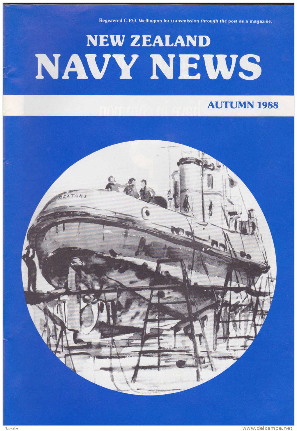 Navy News New Zealand 01 Vol 14 Autumn 1988 - Krieg/Militär