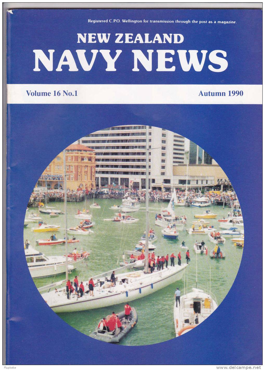 Navy News New Zealand 01 Vol 16 Autumn 1990 - Military/ War