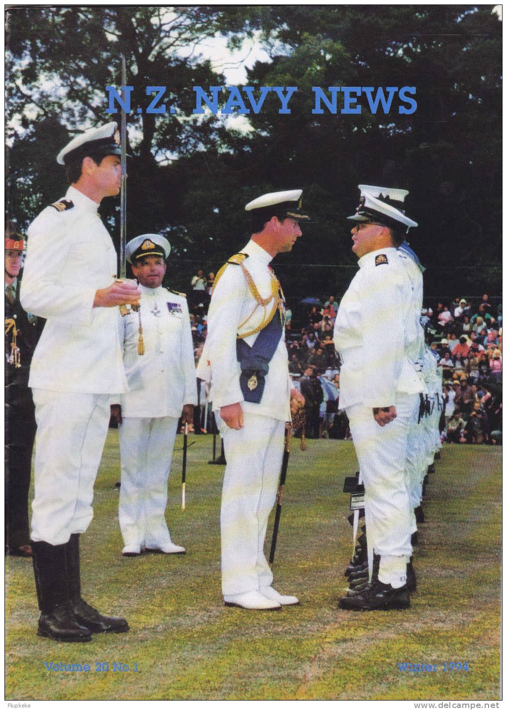 Navy News New Zealand 01 Vol 20 Winter 1994 - Military/ War
