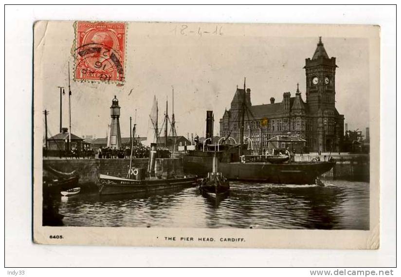 - ROYAUME UNI . PAYS DE GALLES . GLAMORGAN . CARDIFF. THE PIER HEAD - Glamorgan