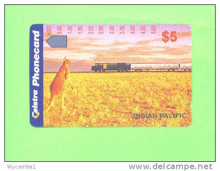 AUSTRALIA - Magnetic Phonecard/Train - Trains