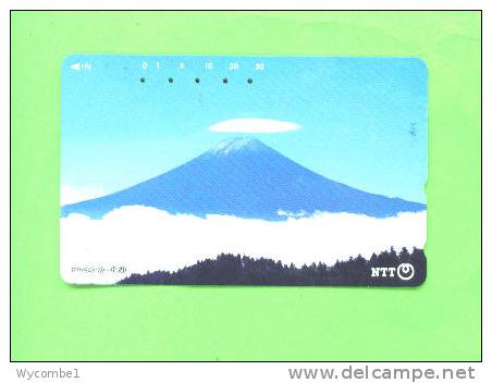 JAPAN - Magnetic Phonecard/Mount Fuji - Montañas