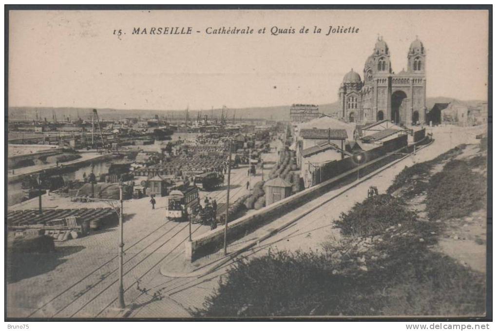 13 - MARSEILLE - Cathédrale Et Quais De La Joliette - Vieux Port, Saint Victor, Le Panier