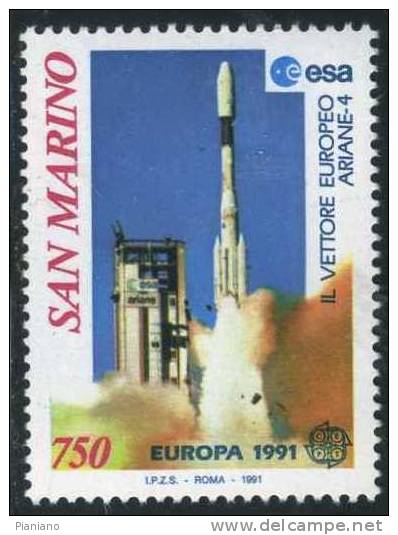 PIA - SAN  MARINO - 1991 : Europa - (Yv  1264-65) - Nuovi