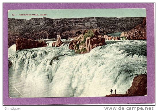 Shoshone Falls, Idaho.  1900-10s - Autres & Non Classés