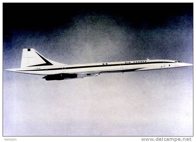(L1052) Concorde Carte Postale-Post Card AF F-WTSB NÂ°22/52 - 1946-....: Moderne