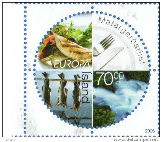 PIA - ISLANDA - 2005 : Europa  -  (Yv  1030-31)) - Unused Stamps