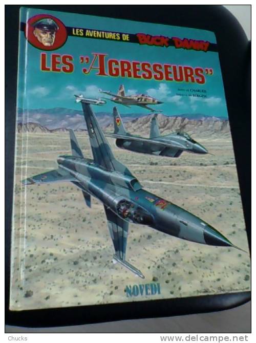 Buck Danny N°44 Les Agresseurs EO  - 1988 Cartonné Novedi. - Buck Danny