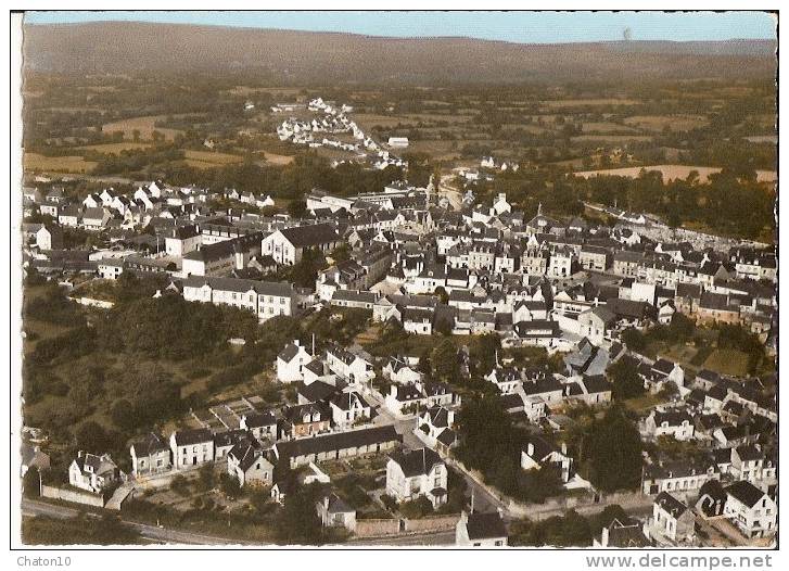 GOURIN - Vue Générale Aérienne (Bon état) - Gourin