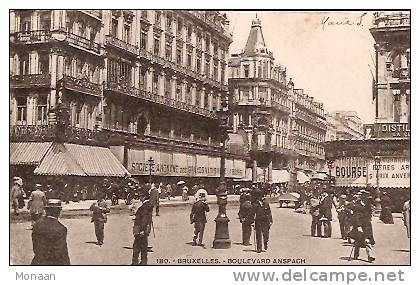 BRUXELLES, Boulevard Anspach (Oblitération Bruxelles-EST) - Avenues, Boulevards