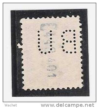 Perforadas/perfin/perfore/lochung           Espana No 491 BU - Usados