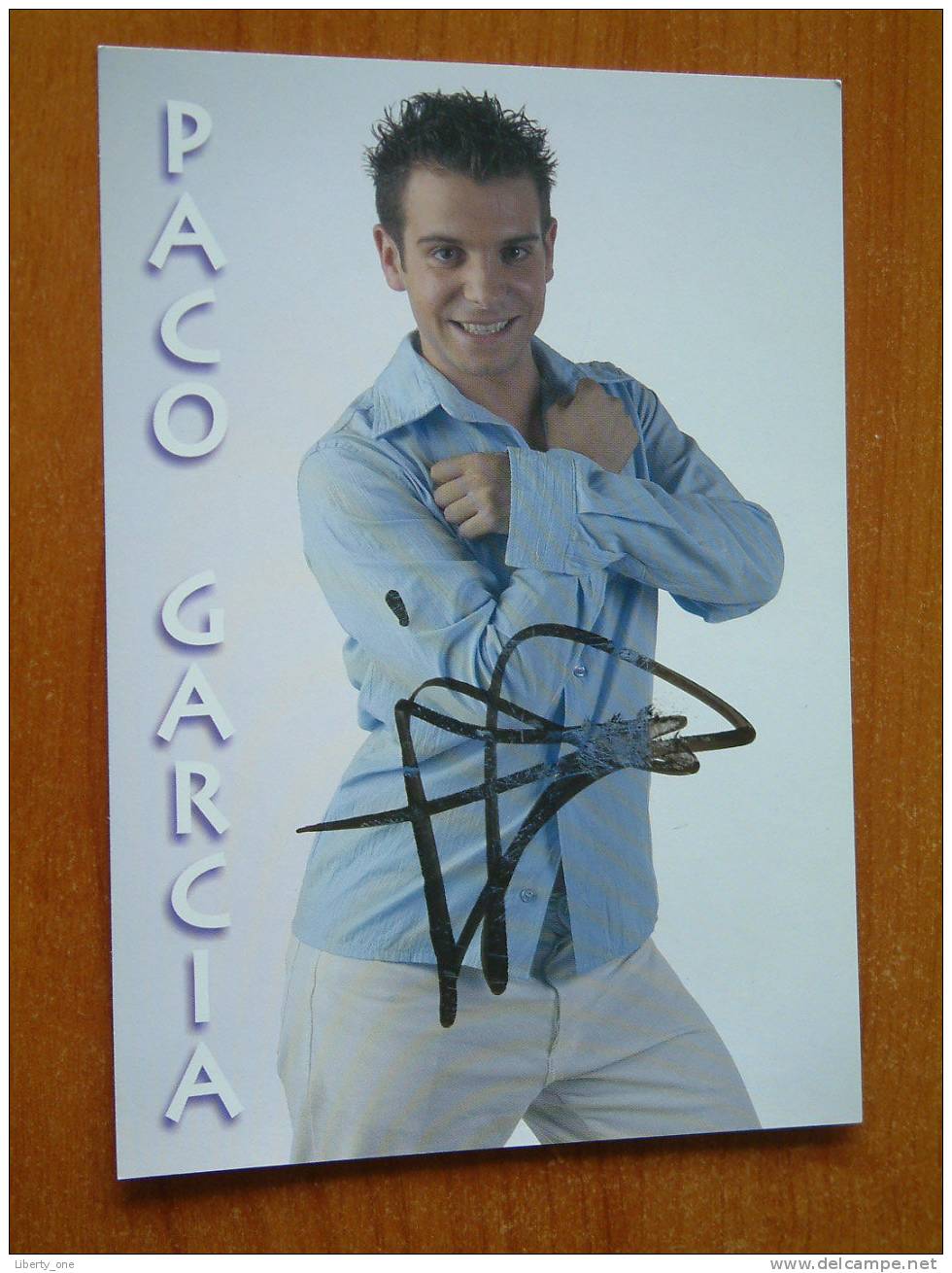 PACO GARCIA !! - Autogramme