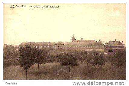 GEMBLOUX - Vue D'ensemble De L'Institut Agricole. ( Cachet Ambulant "ARLON-BRUXELLES ) - Gembloux