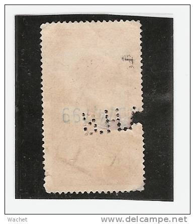 Perforadas/perfin/perfore /lochung  Espana No 256  B.H.A. - Used Stamps