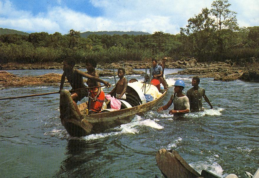 Dom - Guyane - Canot Pirogue - Autres & Non Classés