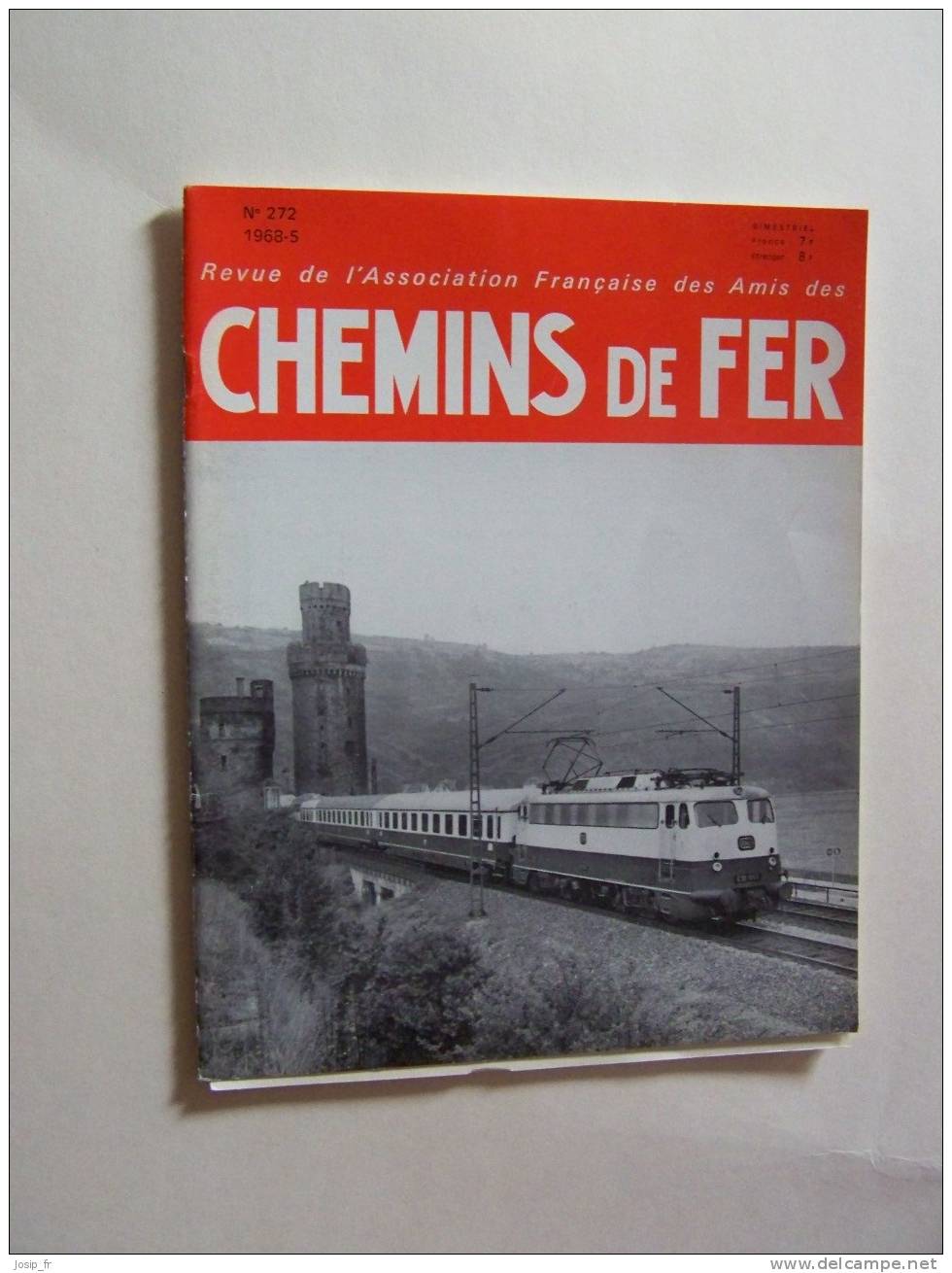 CHEMINS De FER Revue N°272 Hambourg, Voyageurs Allemagne - Trenes