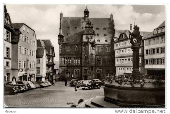 Marburg - Marktplatz Mit Rathaus - Marburg